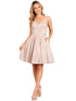 Cinderella Couture Multi Color V Neck Junior Bridesmaid Dress for Women, Sizes XS-3XL - SophiasStyle.com